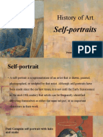 History of Art.: Self-Portraits