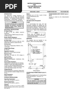 Regulador Basler VR 63-4a