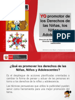 Promoción de Derechos de Los Niñas, Niños y Adolescentes