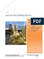 Coal and Ash Handling Systems: Course Contents