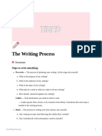 The Writing Process: Steps To Write Something