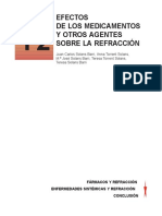 Cap_12 Efectos de Los Medicamentos y Otros Agentes Sobre La Refracción