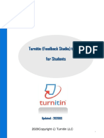 Turnitin Manual For Students
