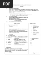 Grade 8 Opinion Speech Lesson Plan | PDF | Stress (Linguistics ...