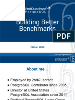 Building Better Benchmarks for PostgreSQL Performance