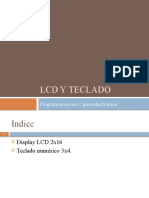 LCD y Teclado Muy Bueno