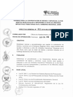Directiva Regional N 001 - 2016 - Normas Para La Contrataci n de Bienes y Servicios Cuyos Montos Sea