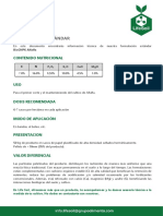 Fórmula estándar BioCNPK Alfalfa