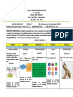 Agenda Semana 18 3ero 2021 - 2022