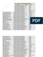 Resultados Del Examen "Curso 10 Horas de Liderazgo UCN": Nombre Completo Asociación Distrito Iglesia