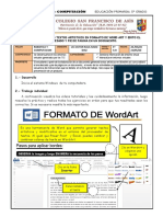 Ficha #8 Quinto de Primaria