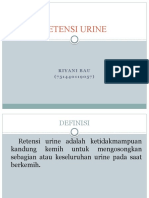 Retensi Urine