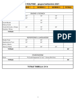 PRACTICE ROUTINE - Giu.:set. 2021