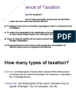 Incidence of Taxation: Q: What Are The Reasons For Taxation?