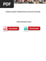 Example Srs Document For Web Application