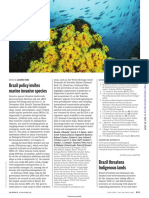 Brazil Policy Invites Marine Invasive Species: Letters
