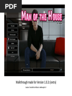 ManOfTheHouse Walkthrough