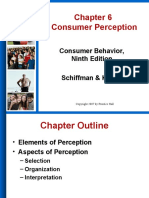 Consumer Perception: Consumer Behavior, Ninth Edition Schiffman & Kanuk