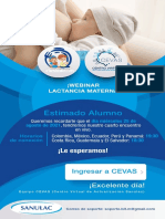 Webinar lactancia materna CEVAS 25 agosto