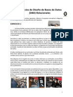 DBD Ejercicios de diseño de bases de datos relacionales para vídeo club y aerotaxi