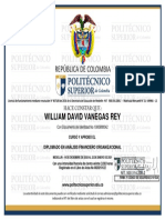 Diploma - Diplomado Analisis Financiero Organizacional