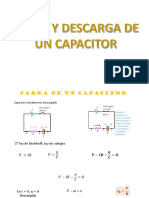 Carga y Descarga de Un Capacitor