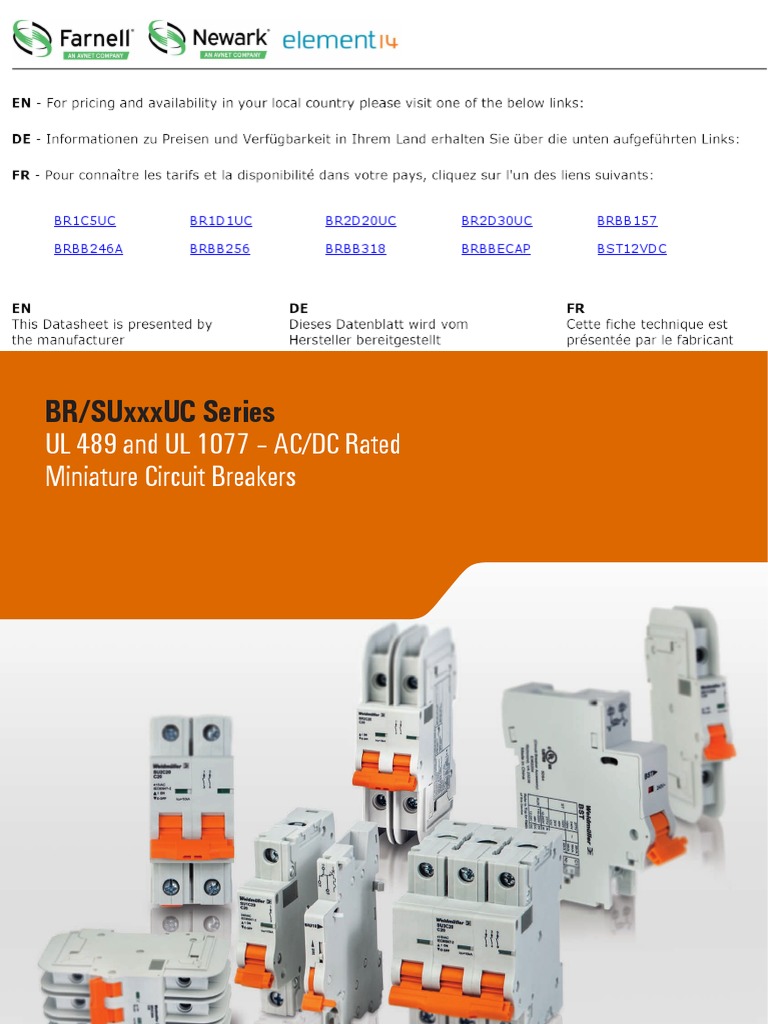 Circuit Breaker | PDF | Fuse (Electrical) | Electrical Engineering
