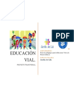 Proyecto Transversal de Educación Vial Primera Infancia.