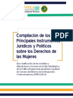 Compilacion de Los Principales Instrumentos Juridicos y Politicos Sobre Los Derechos de Las Mujeres