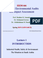 Industrial Environmental Audits and Impact Assessment: IEEM 666