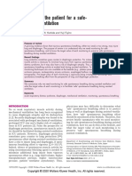 Mmonitoring The Patient For A Safe - Assisted Ventilation