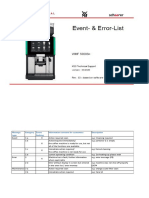 EN - WMF5000S+ - Event and Error List