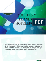 Paquetes y Planes Hoteleros