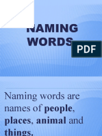 Naming Words