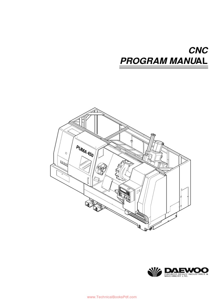 Fanuc OT CNC Program Manual Gcode Training 588 | PDF | Machines ...