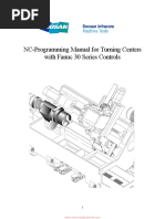 NC Programming Manual For Turning Centers With Fanuc 30 Series Controls