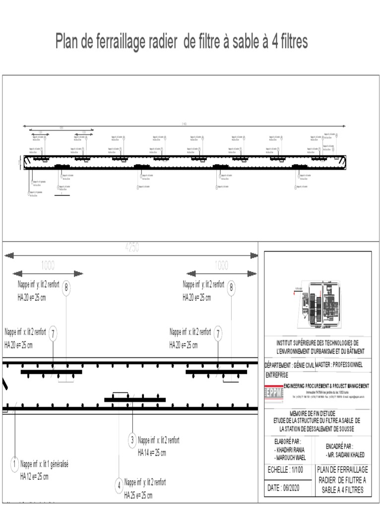 plan-de-ferraillage-radier-filtre-sable-pdf