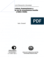 Ines Dussel Humanismo, Educación y Democracia