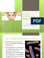 TOXINA BOTULINICA. Dr. Alí Cuadrado Ch. Medicina y Cirugía Estética