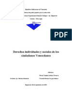 ETICA LEGAL 2-Derechos Individuales y Sociales de Los Ciudadanos Venezolanos