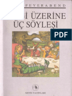 0938-Bilgi Uzerine Uch Soyleshi - Paul Feyerabend-Cemal Quzel-1995-194s