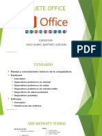 Oficina Paquete Office Presentación