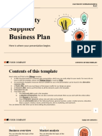 Electricity Supplier Business Plan by Slidesgo