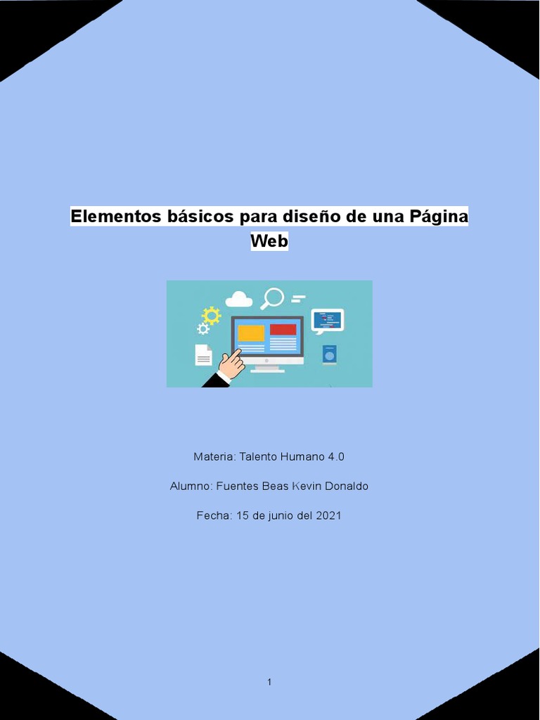 Elementos Básicos para Diseño de Una Página Web | PDF | Red mundial ...