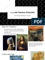 Altered Famous Artworks Presentation