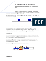 Leyes de Newton o Leyes Del Movimiento