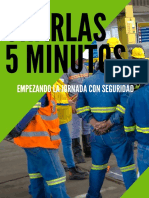 CHARLAS DE 5 MINUTOS DE SEGURIDAD Y SALUD EN EL TRABAJO