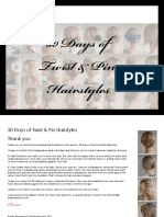 Hair Tutorials - 30 Days of Twist & Pin