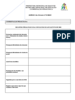 Anexo Ii Da Circular 01 2021 Relatório Coordenação Pedagógica