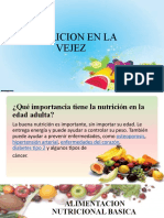 Nutricion en La Vejez